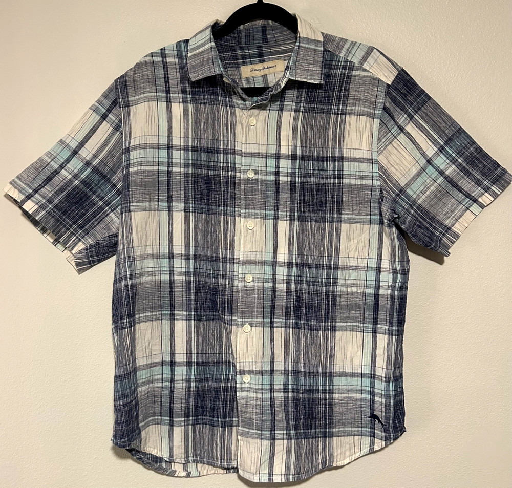 tommy bahama button down shirt medium men