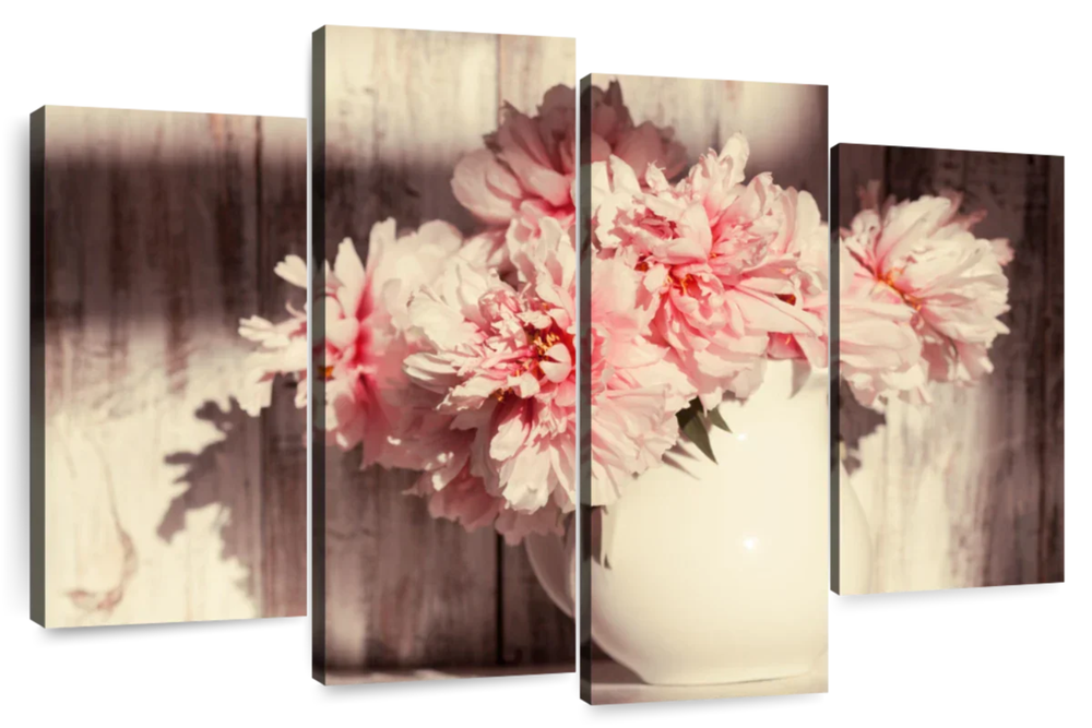 Sun Bright Peonies Wall Art