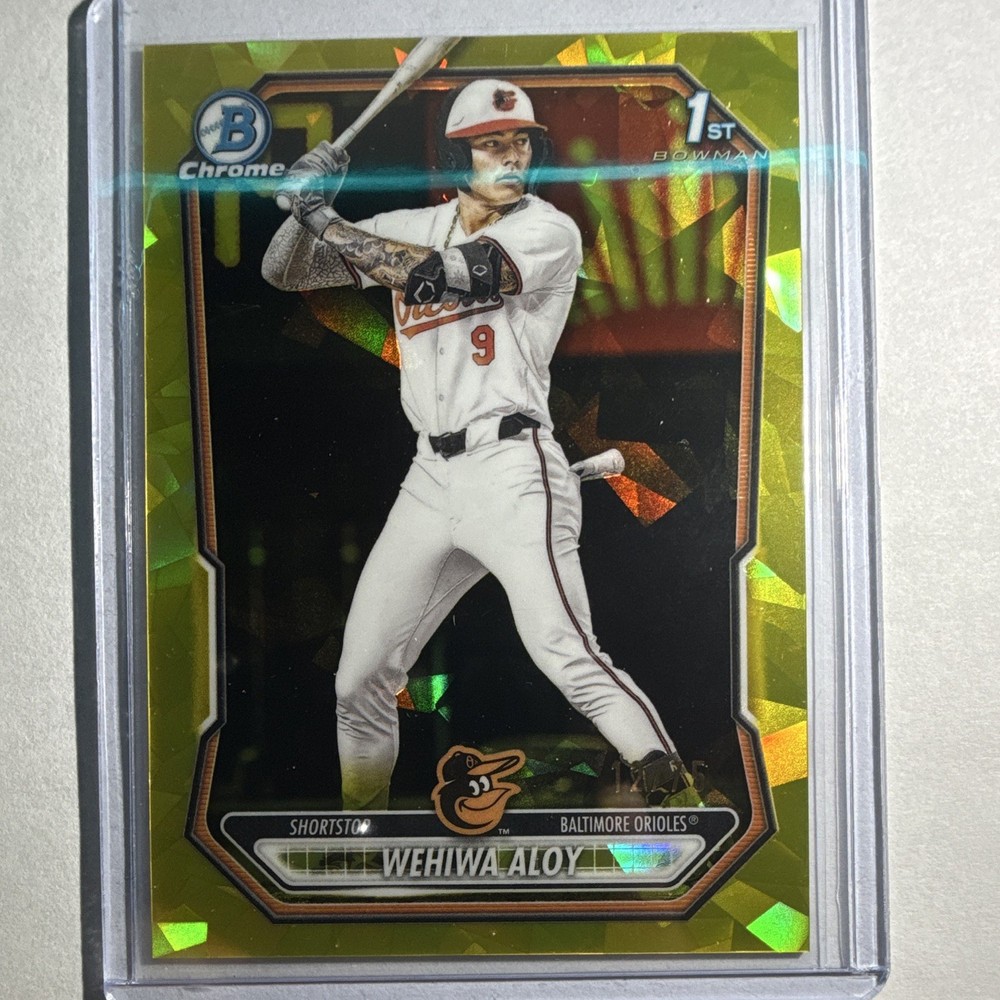 Bowman 2026 Bowman Sapphire Wehiwa Aloy Orioles 1st Bowman Prospects BCP-135 /75
