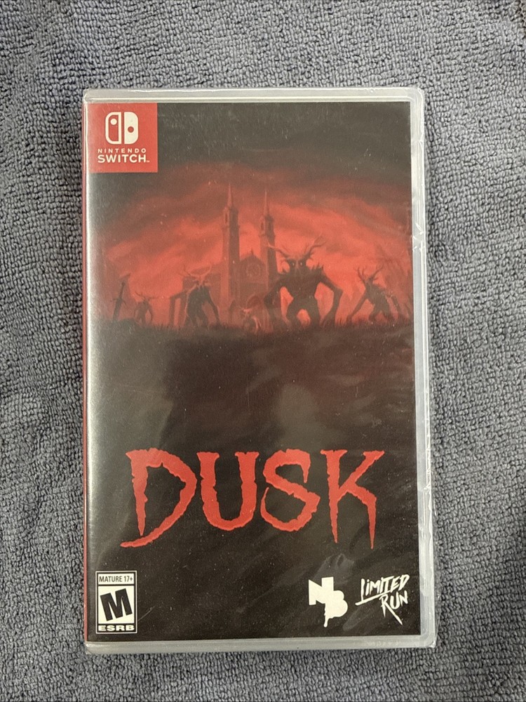DUSK Limited Run Games #118 Nintendo Switch Factory New Sealed