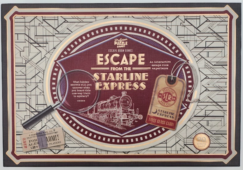 Openbox 2022 Professor Puzzle Escape From The Starline Express Escape Room Games