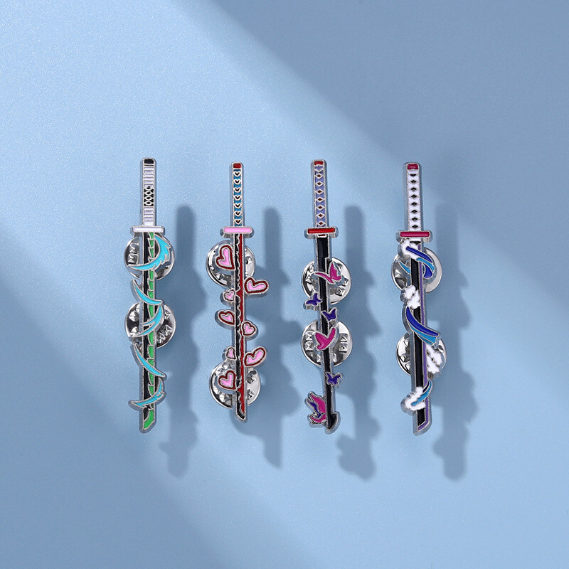 Pin Badges Lapel Brooch Metal Enamel Fashion Accessories Jewelry Brooch Gifts