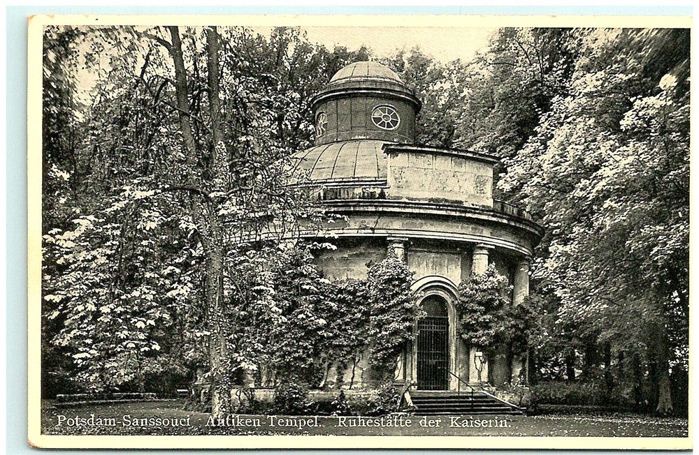 S03-8839, Potsdam-Sanssouci, Antiken-Tempel, Ruhestatte Der Kaiserin, Postcard.
