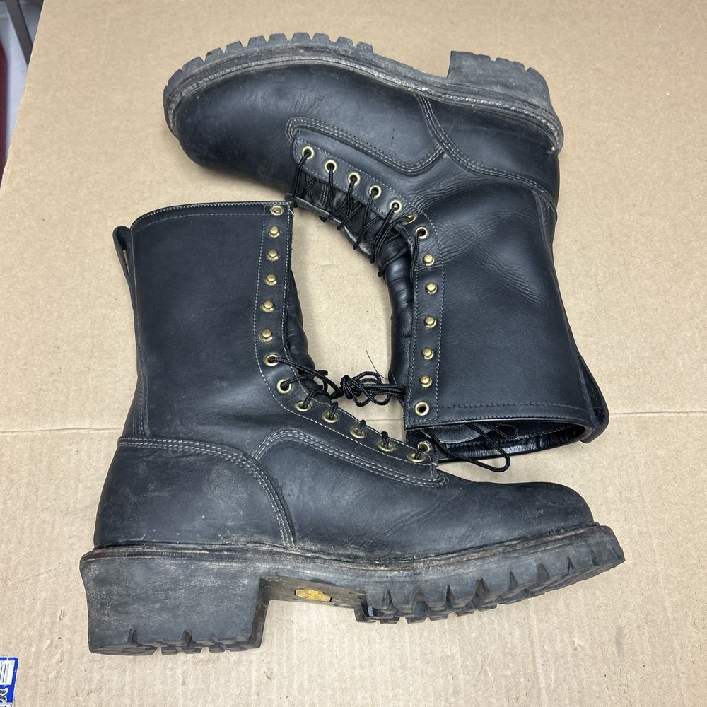 Thorogood Weinbrenner Wildland Firefighter Boots for Men Size 10W Black 834-6371