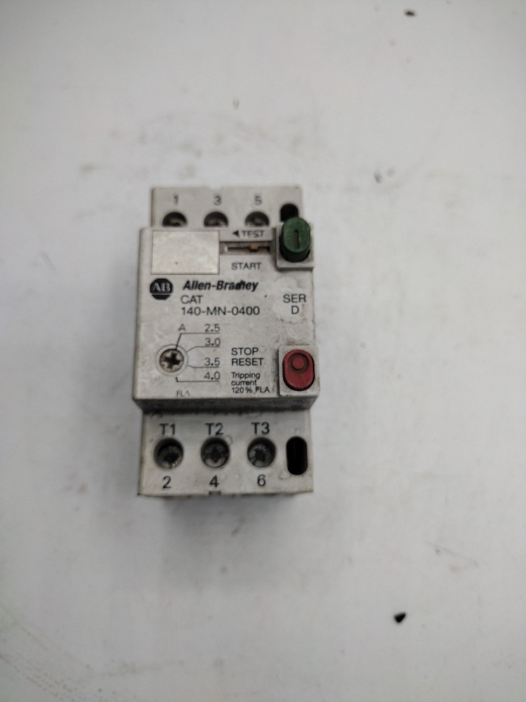 Allen Bradley 140-Mn-0400 Series C Motor Starter
