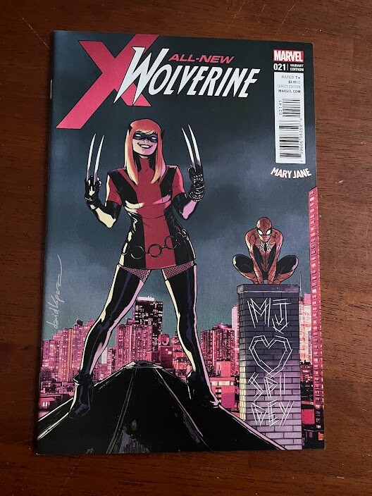 All New Wolverine # 21 Nm Marvel Comics 2017 Mary Jane Variant