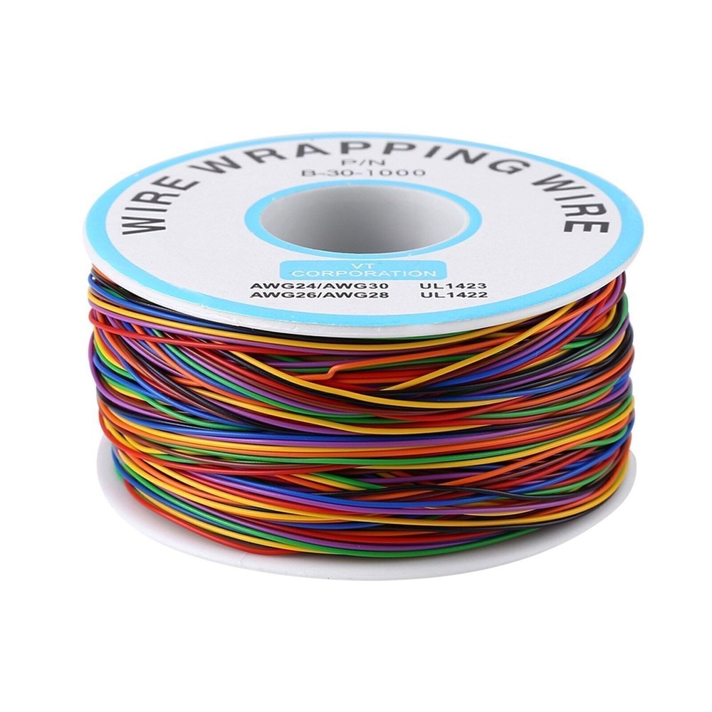 Colorful P/N B‑30‑1000 250M 8‑Wire Colored Insulation Wrapping Copper Test Cable