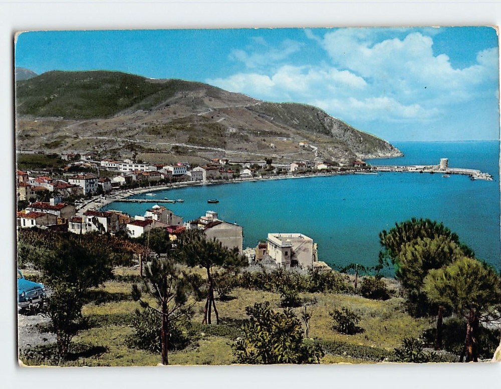 Postcard General view Isola d Elba Marciana Marina Italy