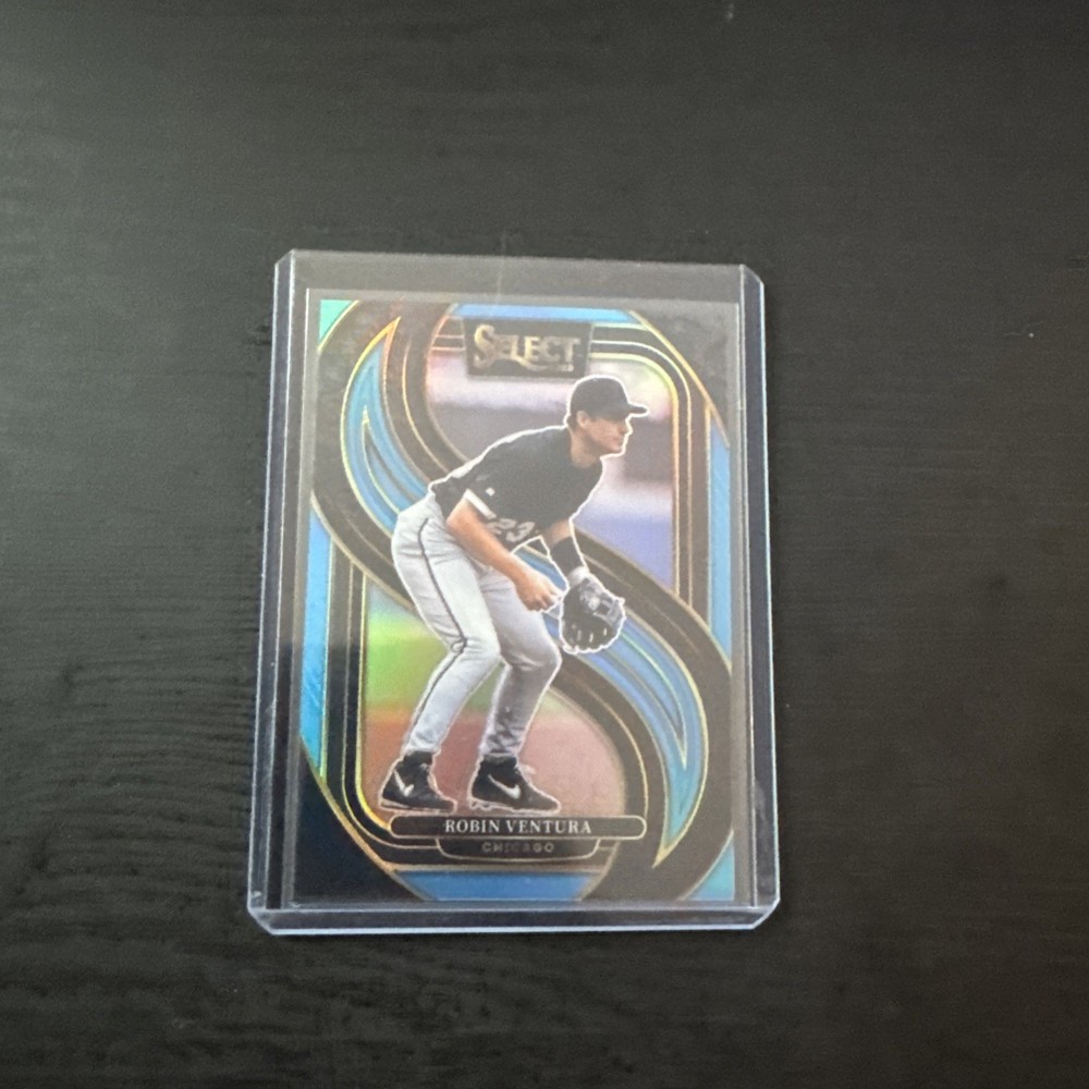2025 Panini Select ROBIN VENTURA #109 Premier Level LIGHT BLUE Prizm #/199 SOX