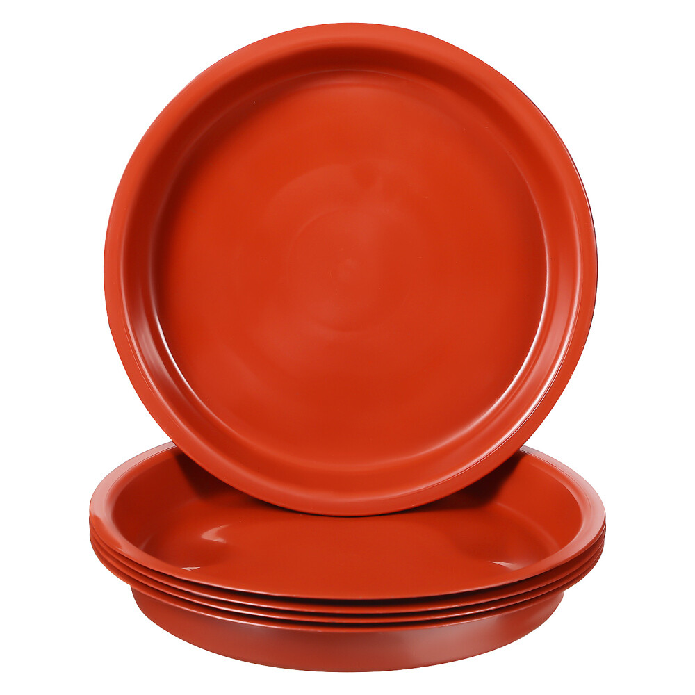 5PCS Potted Plants Base Plates Tabletop Planter Base Round Flower Pot Saucers US