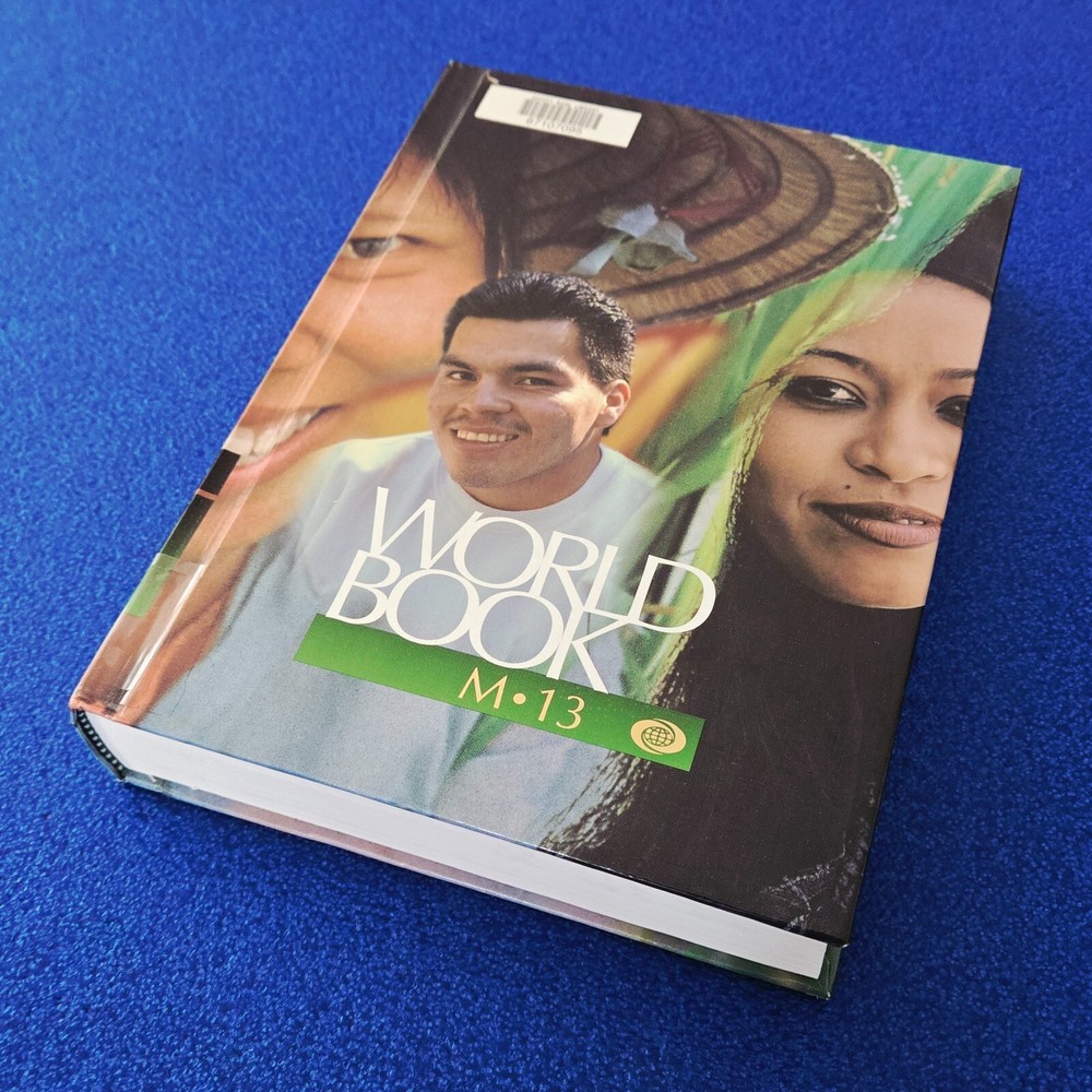 World Book Encyclopedia Volume M.13 2004 Edition Hardcover History Reference