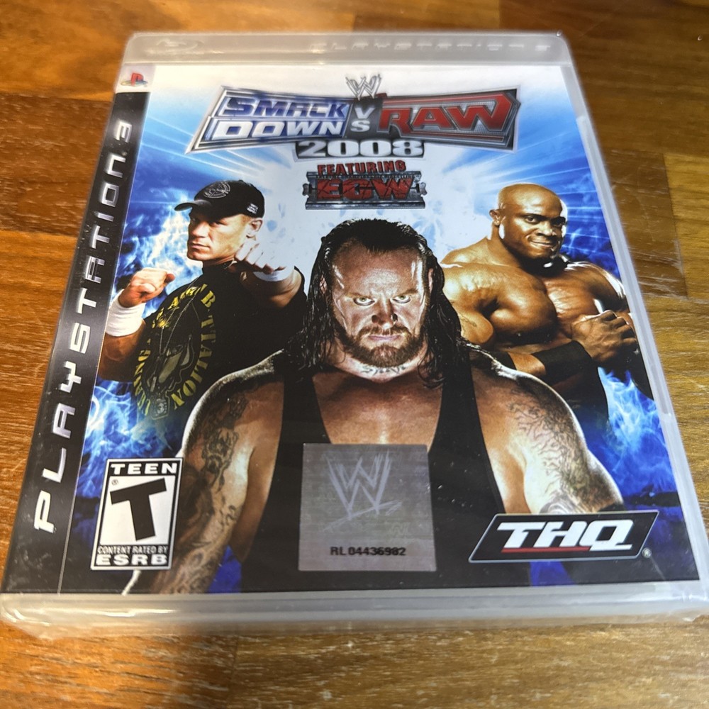 WWE SmackDown vs. Raw 2008 Featuring ECW (Sony PlayStation 3, 2007)