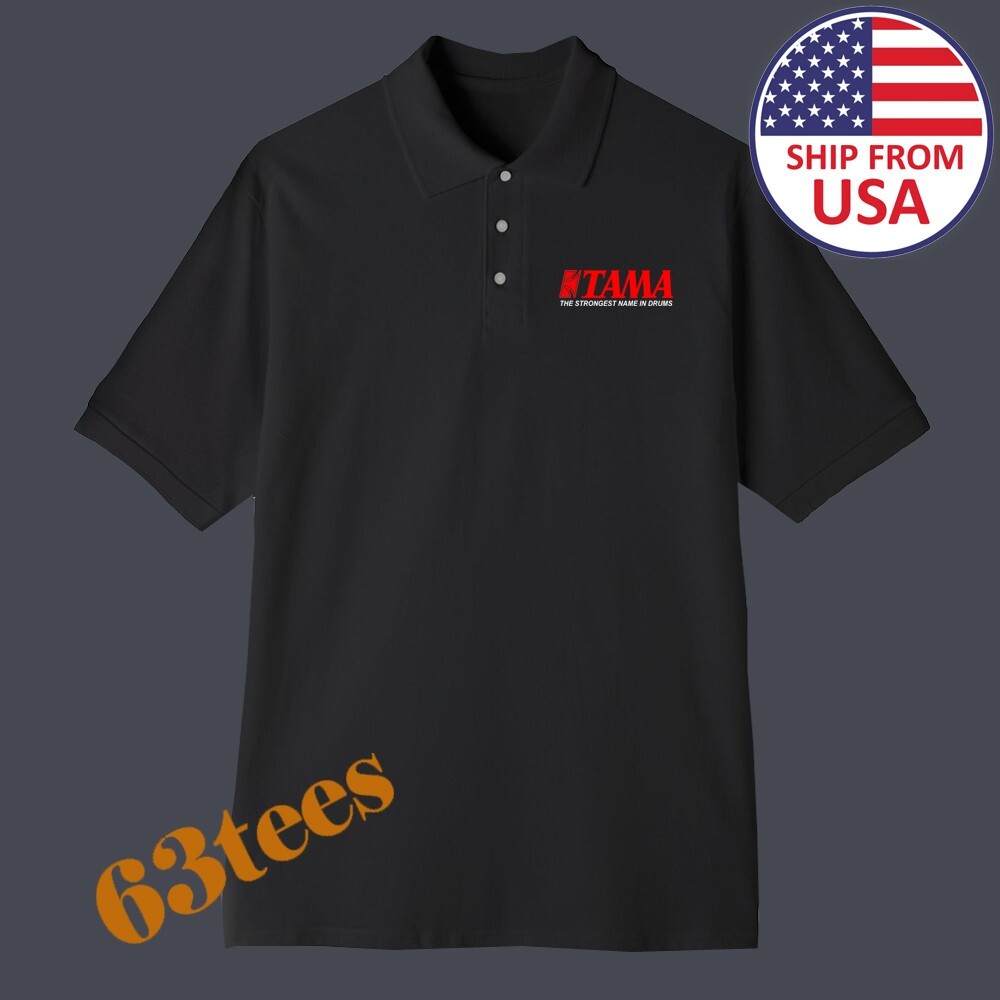 TAMA Drums Men's Printed Black Size S-3XL