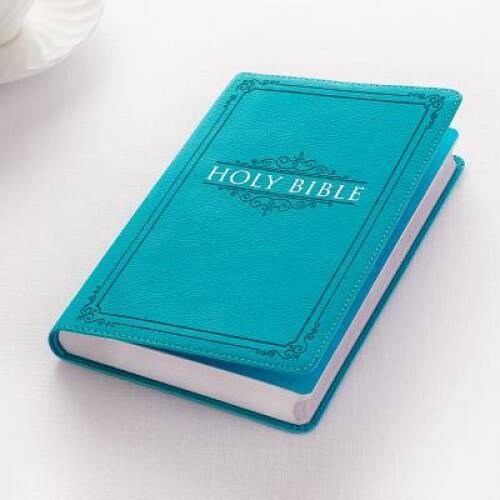 Holy Bible: KJV Thinline Flexcover Edition: Turquoise - Imitation Leather - GOOD