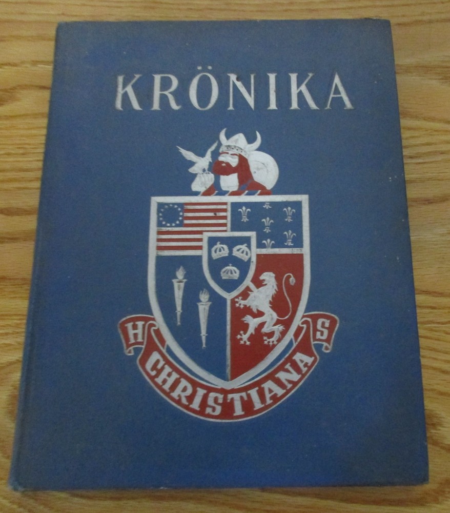 1966 Kronika Christiana High School Newark Delaware Yearbook