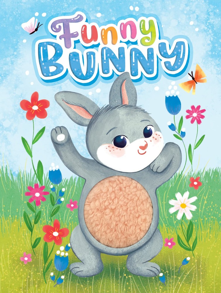 Funny Bunny - Children's Touch and Feel Storybook - Sensory Board Book (Touc...