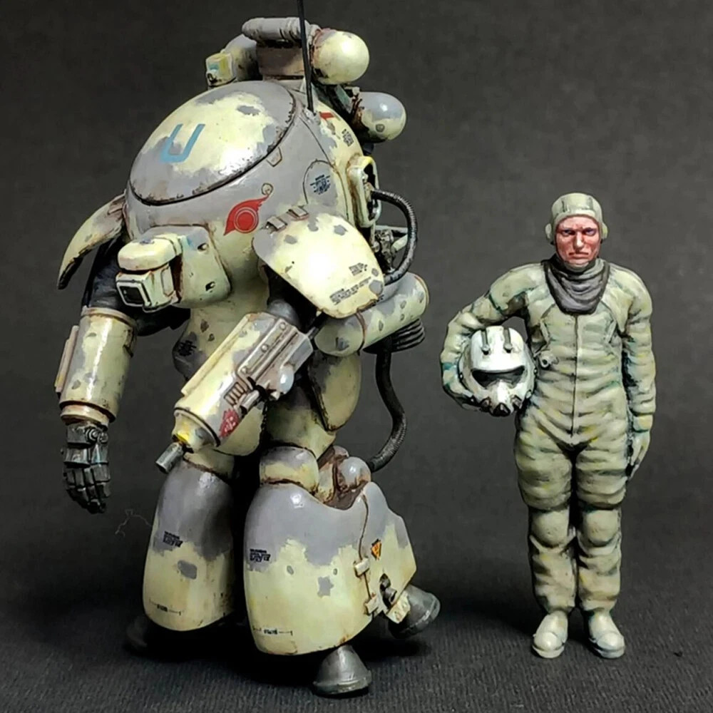 1/35 Mars Pilot Mecha Resin Figure GK – Unassembled Unpainted Sci-Fi Model Kit