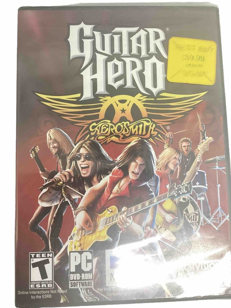 Lot Of 50 PC Guitar Hero Aerosmith Windows Mac Brand New Sealed Activision