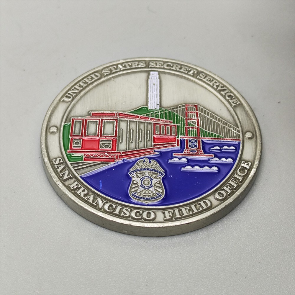 US Secret Service San Francisco Field Office Challenge Coin