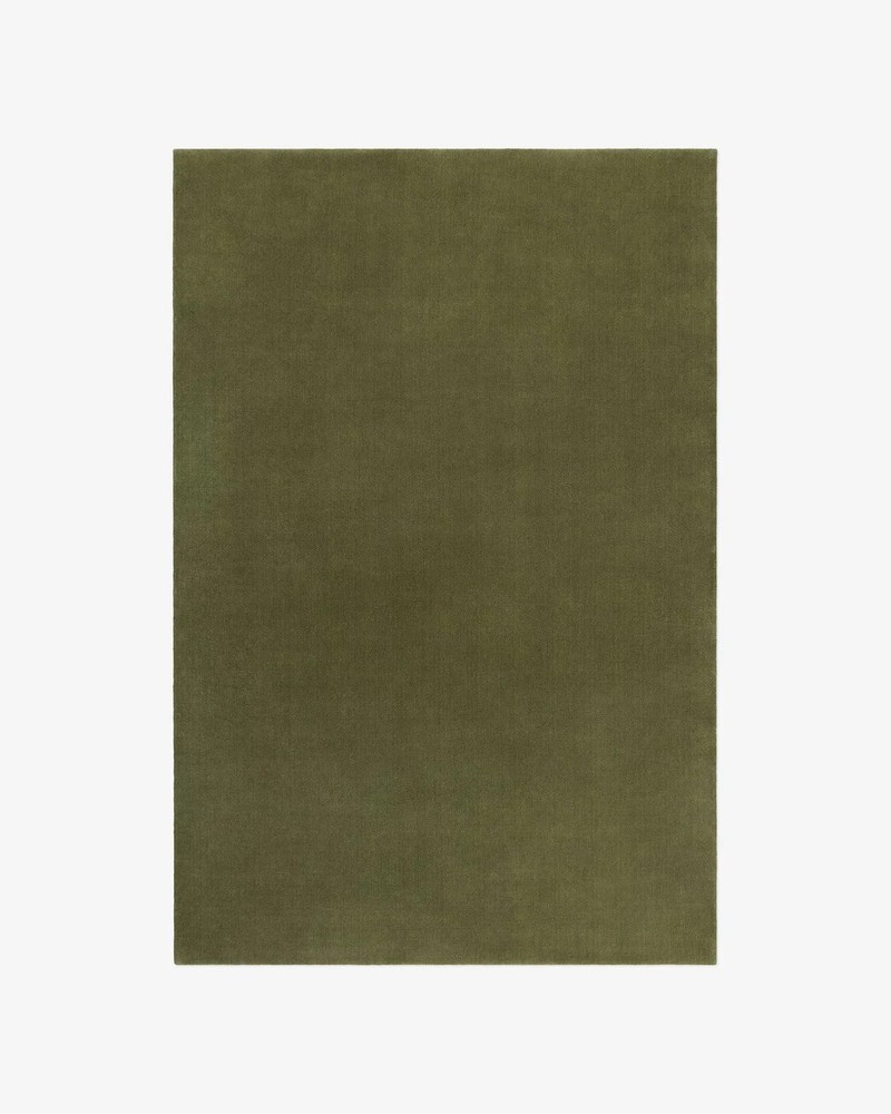 Nordic Knots Moss Rug- Hand Tufted Rug | Wool area Rug any size available