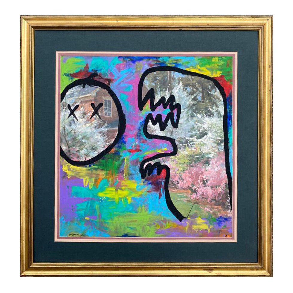 Abstract Pop Art Surreal Art Nature Landscape Painting Graffiti Street Art-image