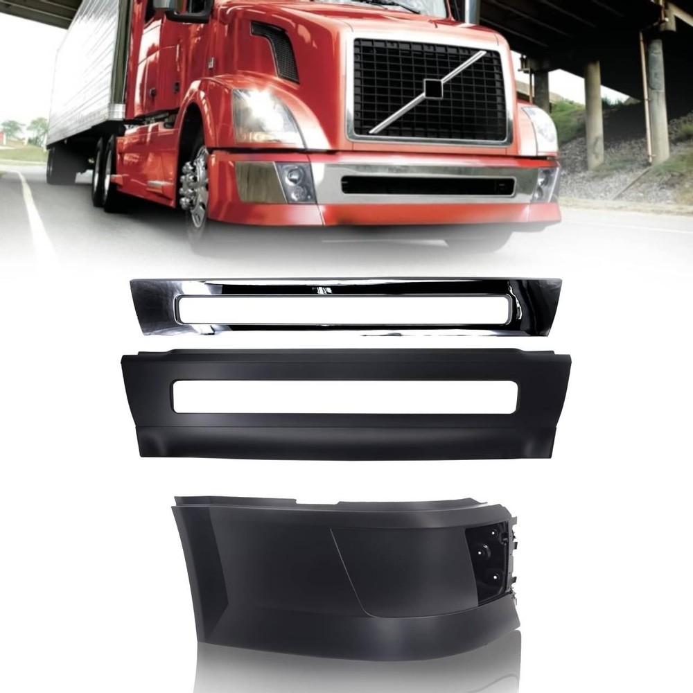 Bumper Right Side & Center for Volvo VNL 2004 - 2015