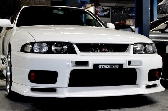 Top Secret Front Bumper G Force Lip For: Nissan Skyline R33 GTR BCNR33 Jdm 95-98