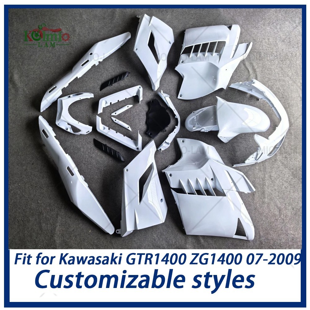 Fairing Bodywork Kit Fit for Kawasaki Concours 14 GTR1400 ZG1400 2007-2009
