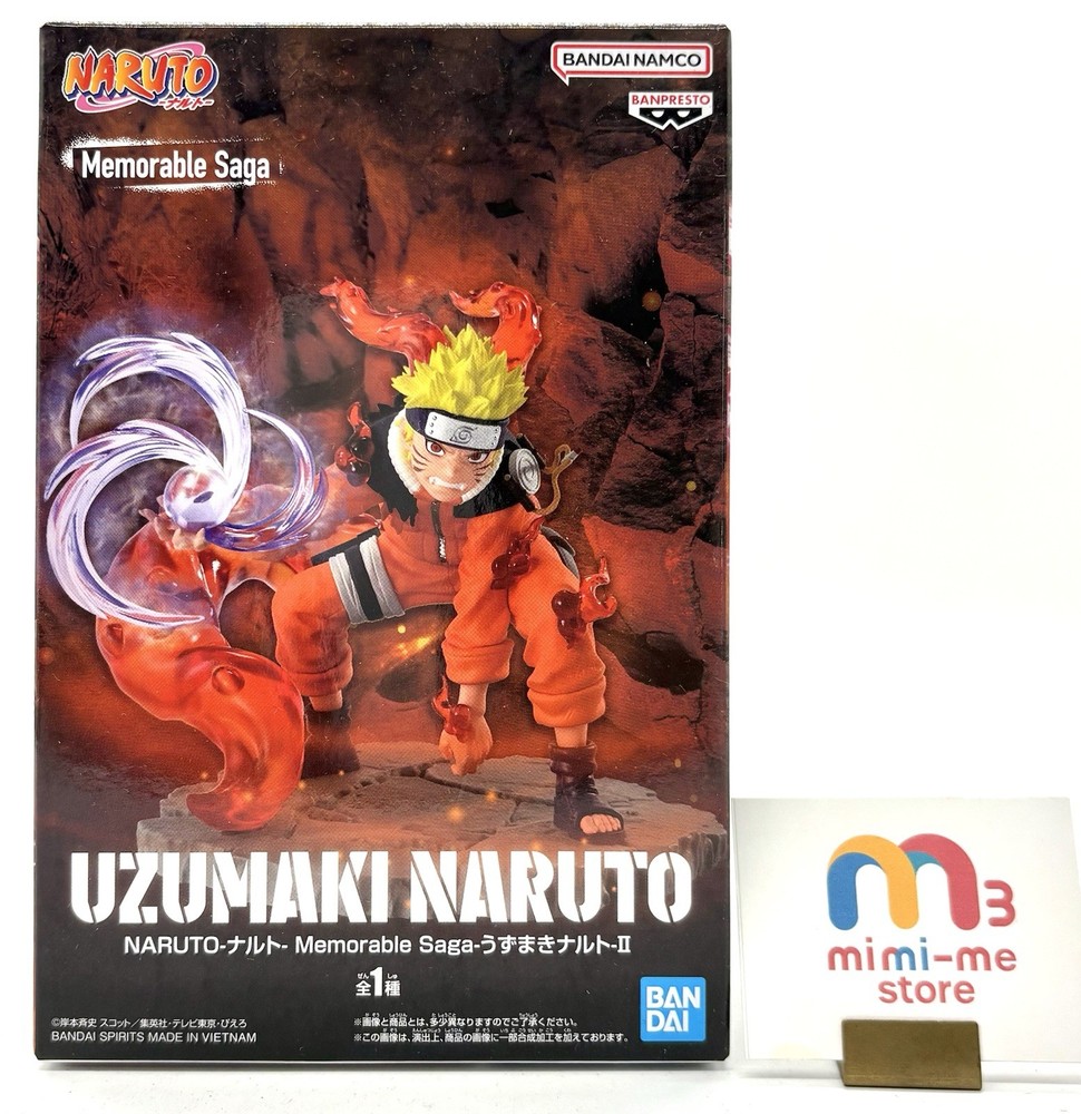 Naruto Uzumaki Ⅱ Figure Anime Memorable Saga NEW Banpresto Japan