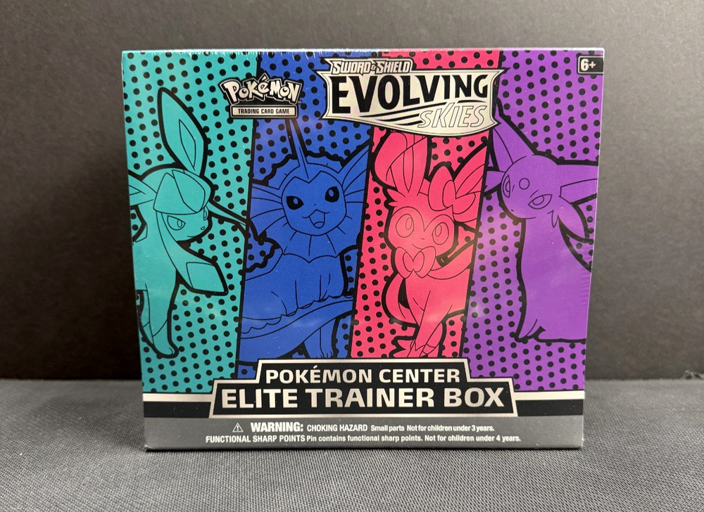 2021 Pokemon Center SWSH Evolving Skies Elite Trainer Box - Factory SealedRCH IS ACCEPTING CONSIGNMENTS! UP TO 95% PAYOUTS!