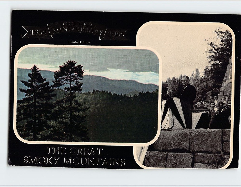 Postcard Great Smoky Mountains National Park USA
