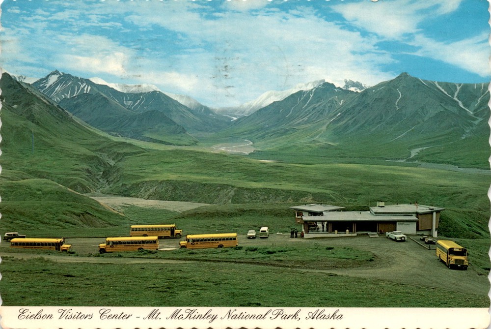 Eielson Visitors Center, Mt. McKinley National Park, Alaska, Arctic Postcard