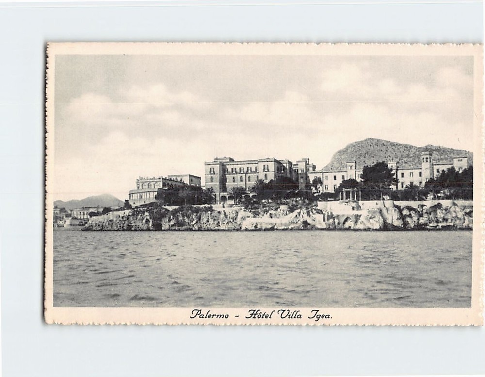 Postcard Hotel Villa Igea Palermo Italy