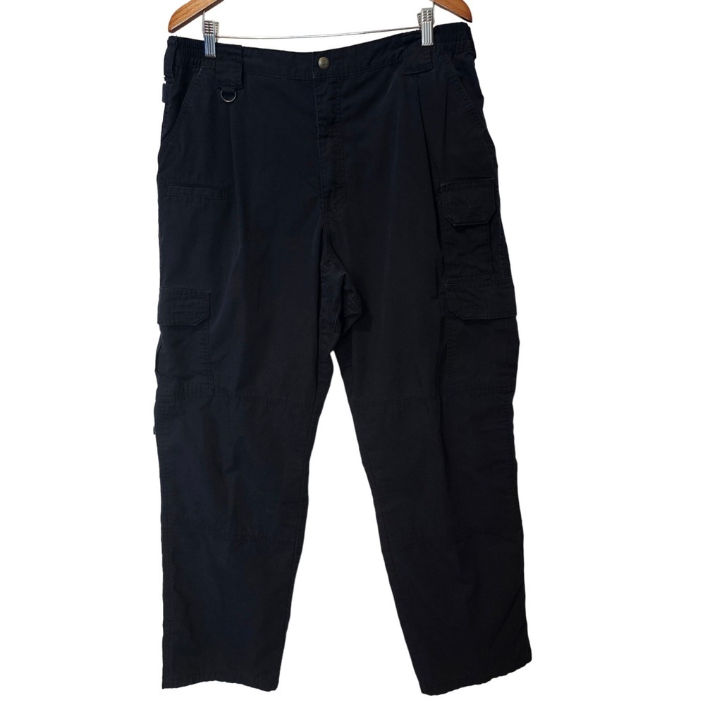 5.11 Tactical Series Cargo Pants Size 40x32 Blue Adjustable Work Wear