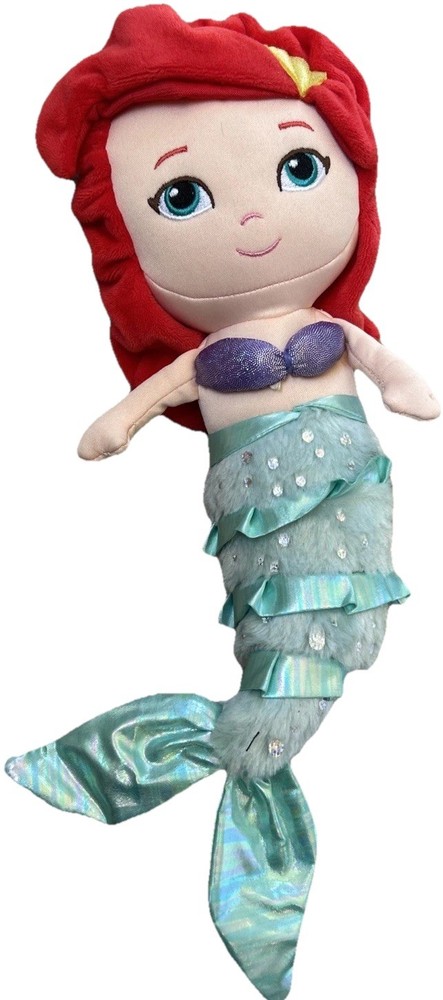 The Little Mermaid Disney Baby Ariel Plush Doll Toddler Stuffy Lovey Crinkles