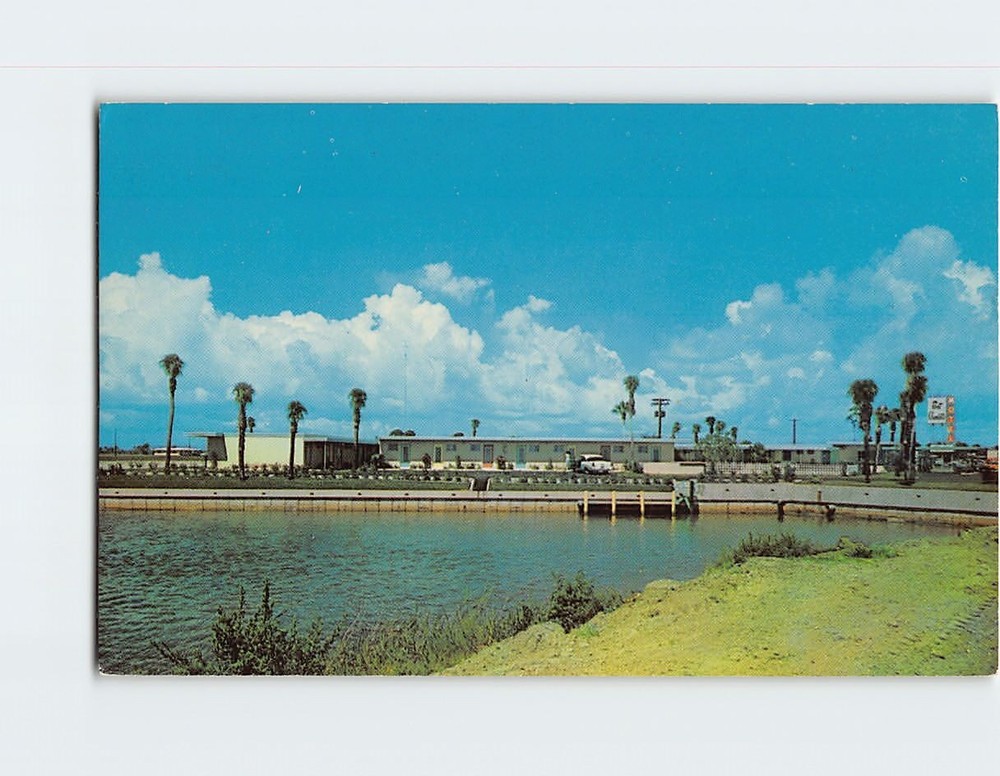 Postcard Port Charlotte Motel Port Charlotte Florida USA