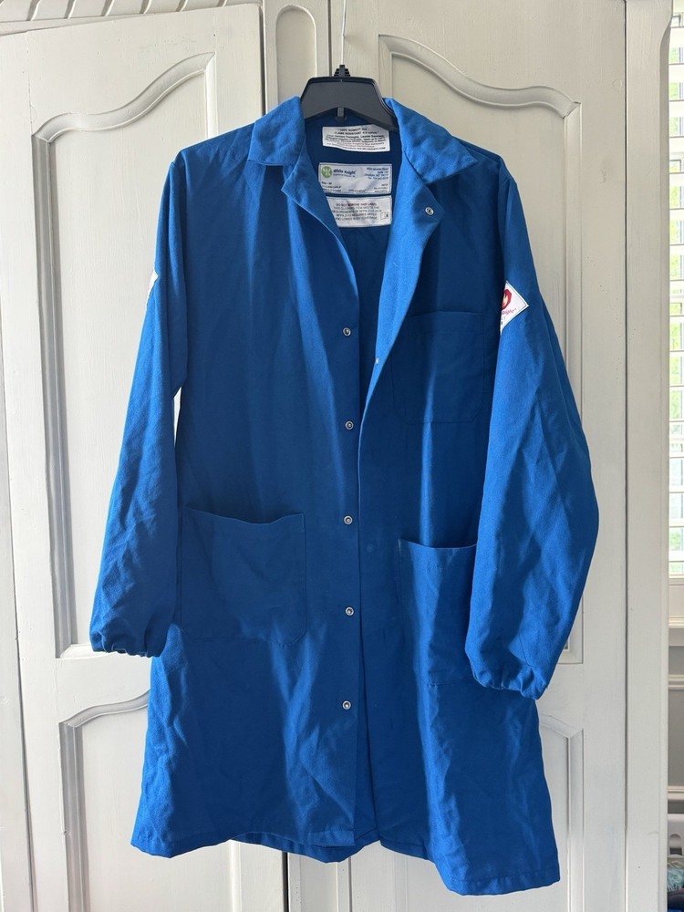 Nomex IIIA Fire Resistant Lab Coat and UVEX Safety Goggles