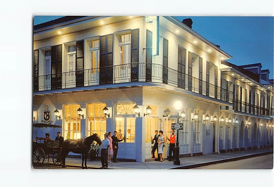 Postcard The Chateau Motor Hotel New Orleans Louisiana USA