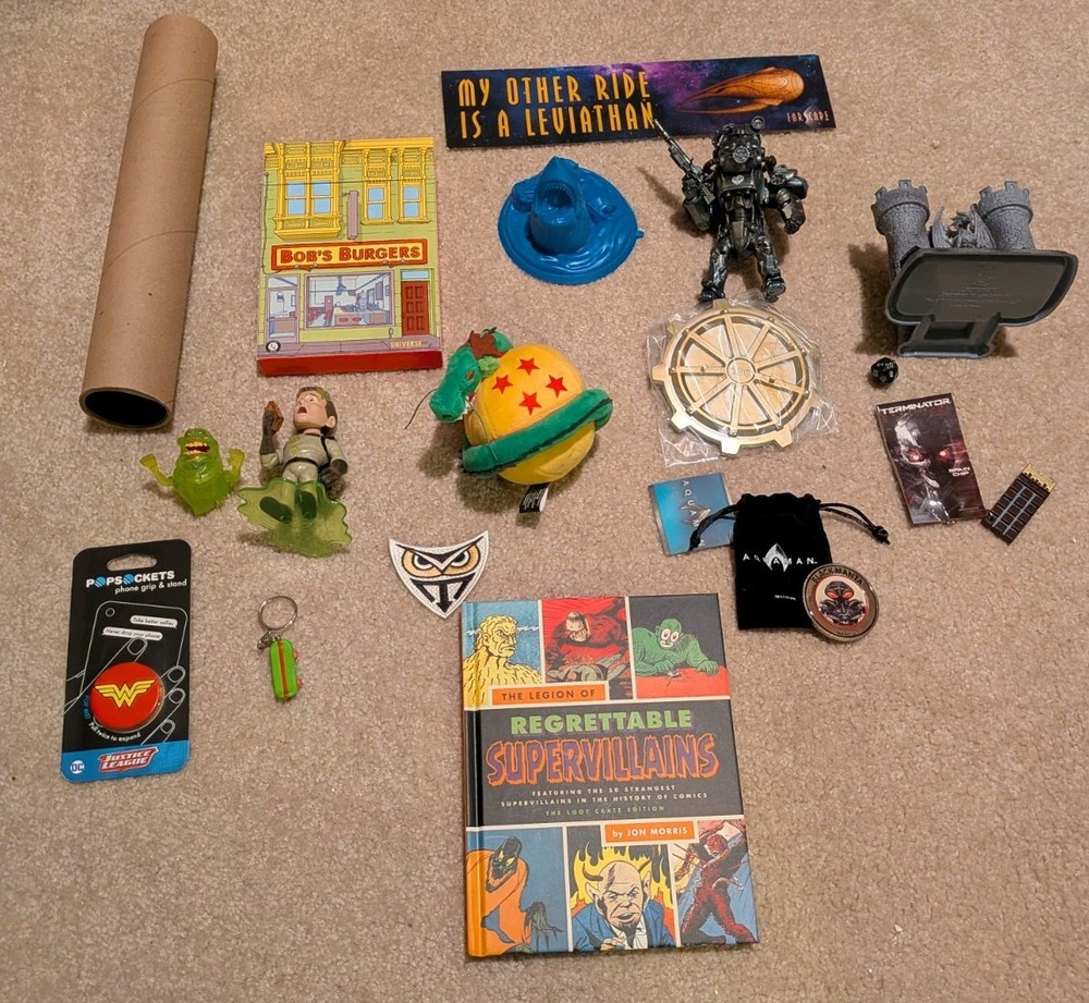 Loot Crate Merchandise Lot