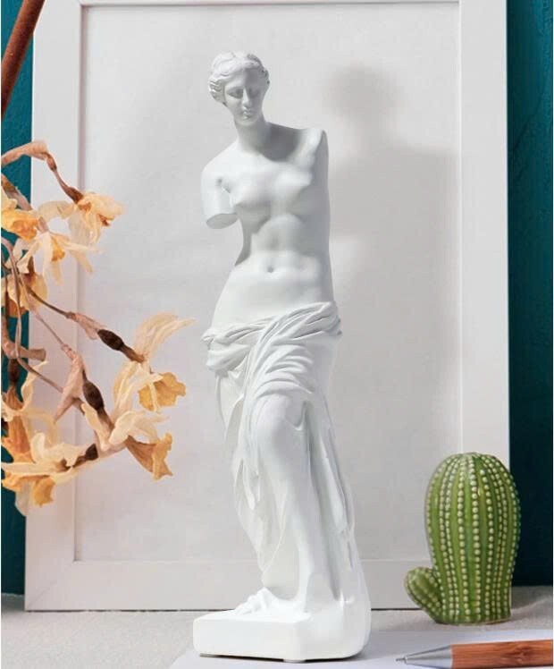 Venus de Milo Statue 11.4 Inch Greek Goddess Aphrodite Resin Art Deco Sculpture