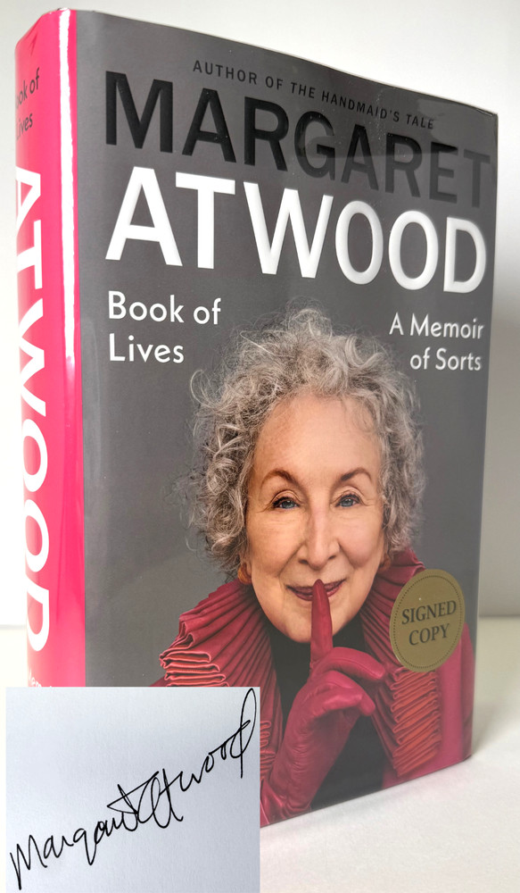 Book of Lives SIGNED by Margaret Atwood 2025 1st ed 1st print in Mylar, Fine