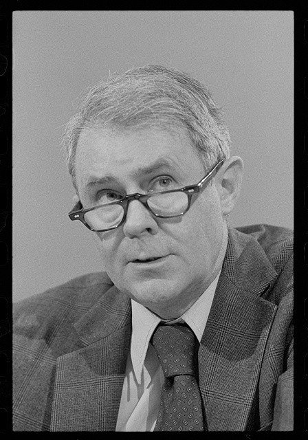 Secretary of State Cyrus Vance 1977 Helsinki Accords Hearing Portrait