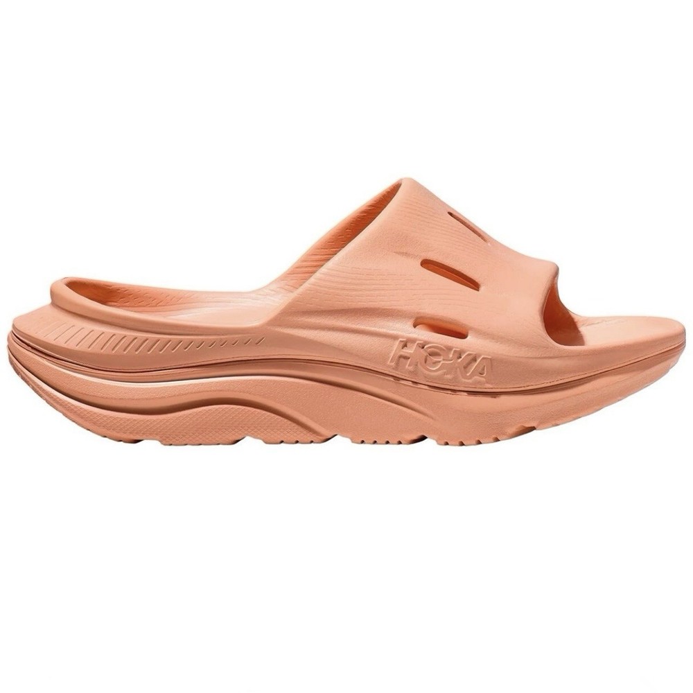 HOKA Ora Recovery Slide 3 Unisex Sand Kash Peach Papaya Womens 12 Mens 10 New