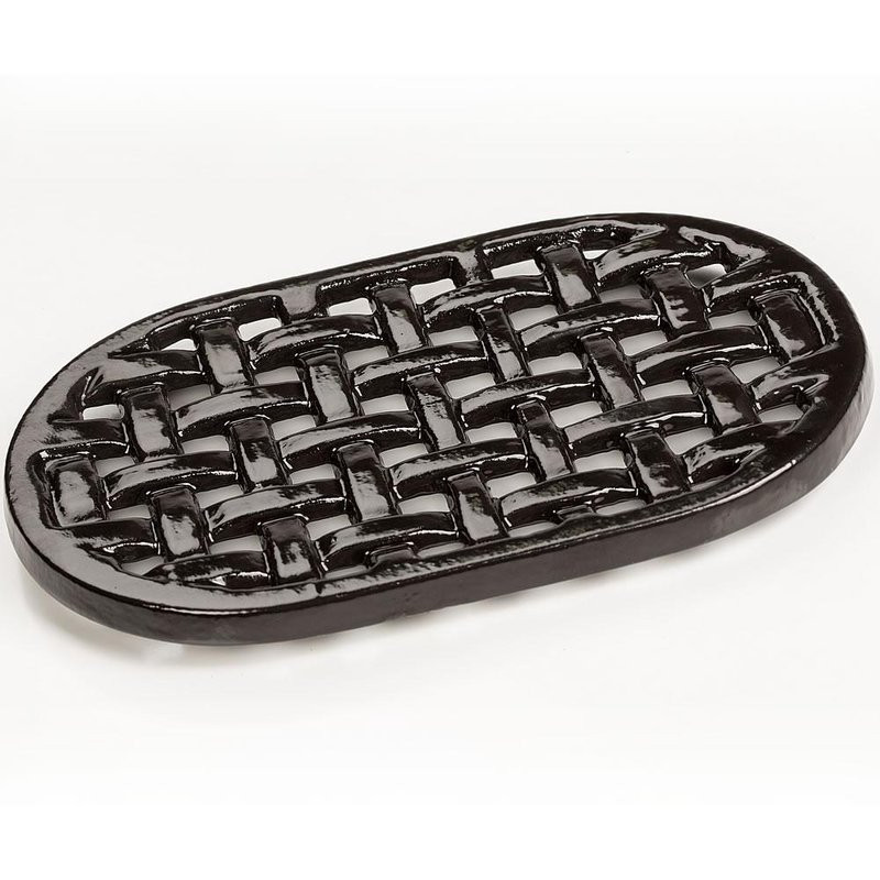 Minuteman International Cast Iron Oval Lattice Trivet