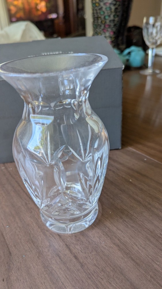 Elegant 6-inch Waterford Crystal Bud Flower Vase  