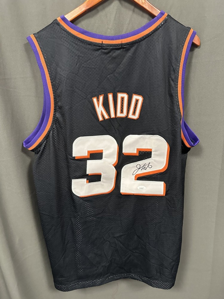 Jason Kidd HOF Signed Phoenix Suns Basketball Jersey AUTO JSA Sz LPROBSTEIN is actively accepting consignments !!