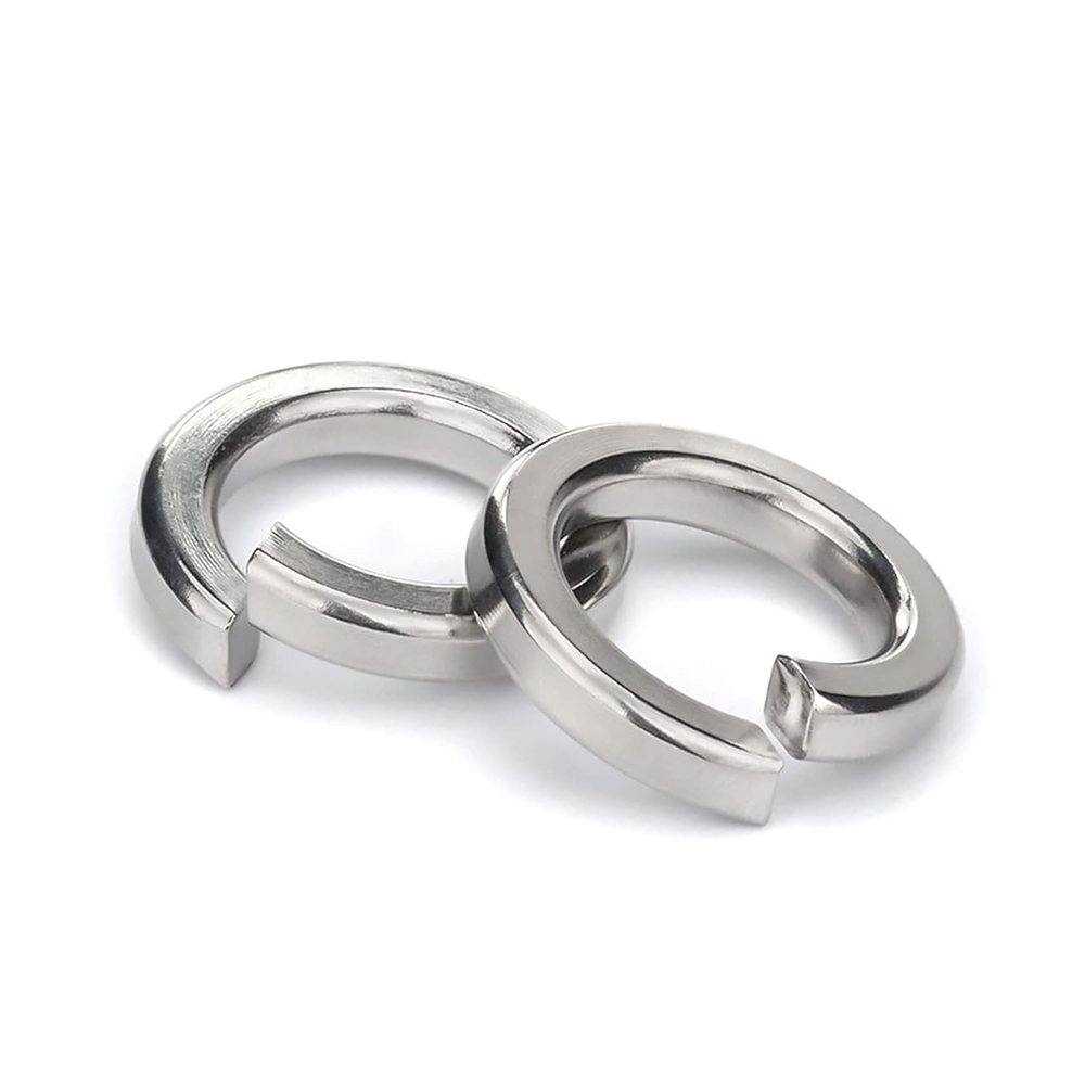 #8 Split Lock Washer, 18-8 (304) Stainless Steel Spring Lock Washer Elastic Gas