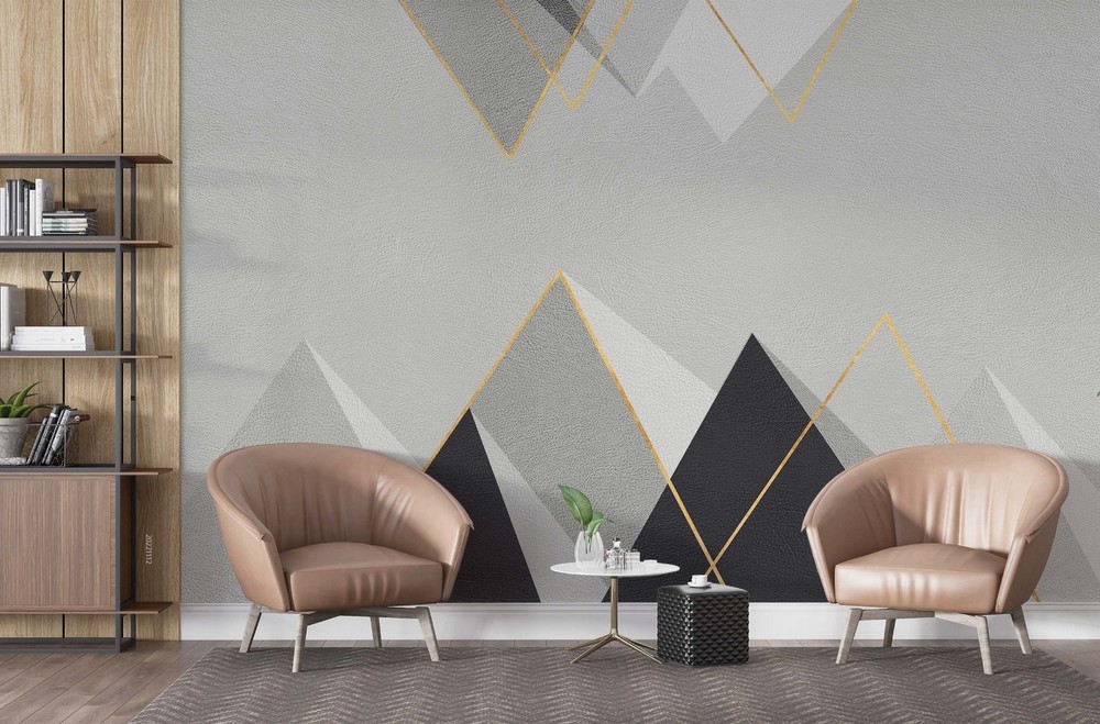 3D Geometric Graphics Wall Murals Wallpaper Murals Wall Sticker 5