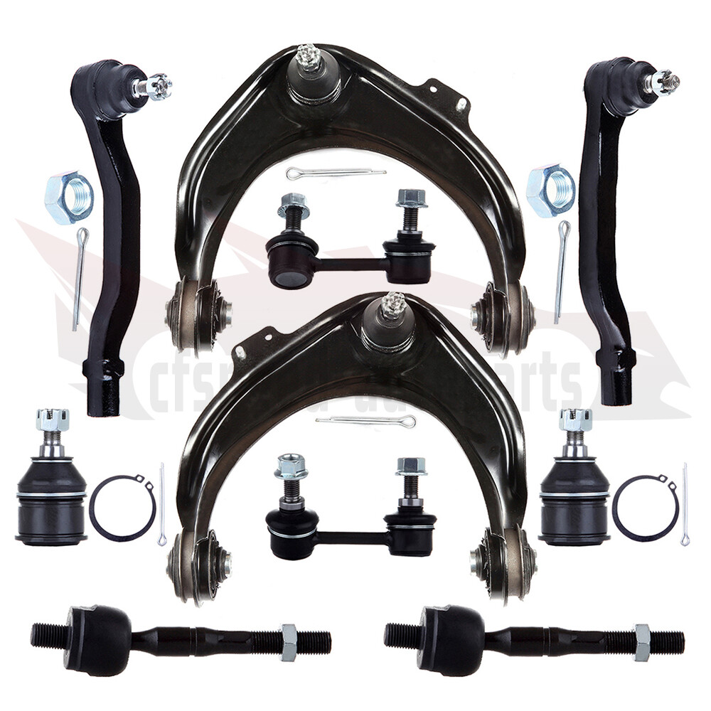 10PCS Suspension Control Arm Tie Rod Sway Bar Kit 1998-2002 Honda Accord