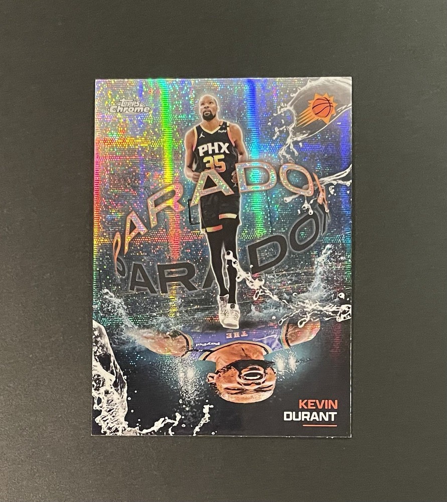 2025-26 Topps Chrome Kevin Durant Paradox SSP Case Hit #PX-17 Phoenix Suns